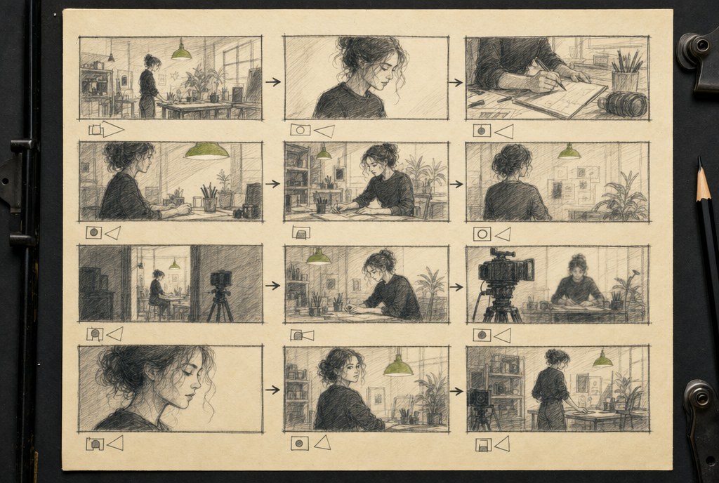 AI storyboarding